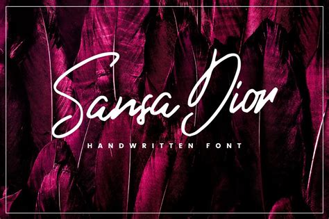 sansa dior font|Sansa Dior .